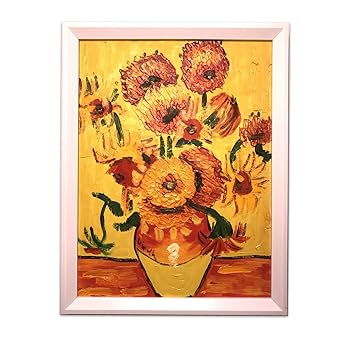 限定生産品✨ゴッホ 「ひまわり」絵画 アートパネル 装飾的な豪華額装 59×74 楽天市場】【500円OFFクーポン】 ゴッホ ひまわり 絵画 アート